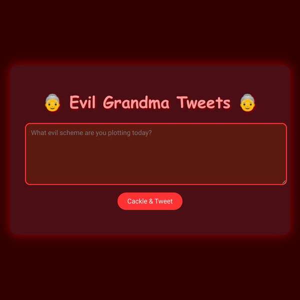 evil grandma twitter