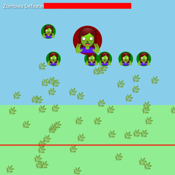Zombie Rock Thrower