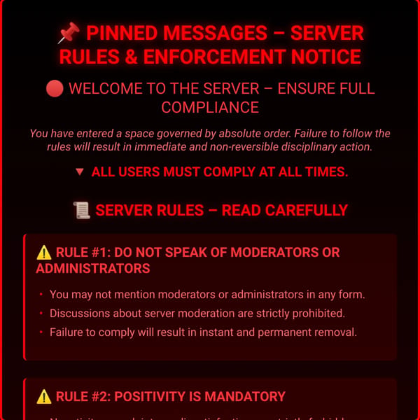 Overly Moderated Discord