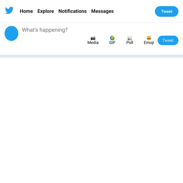 WELCOME BACK TWITTER!!!!!!
