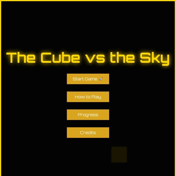 The Cube vs the Sky