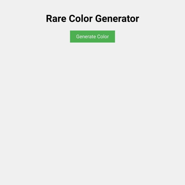 Color RNG