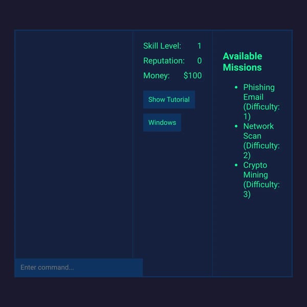 Hacker Simulator ( 1.5 years ago)