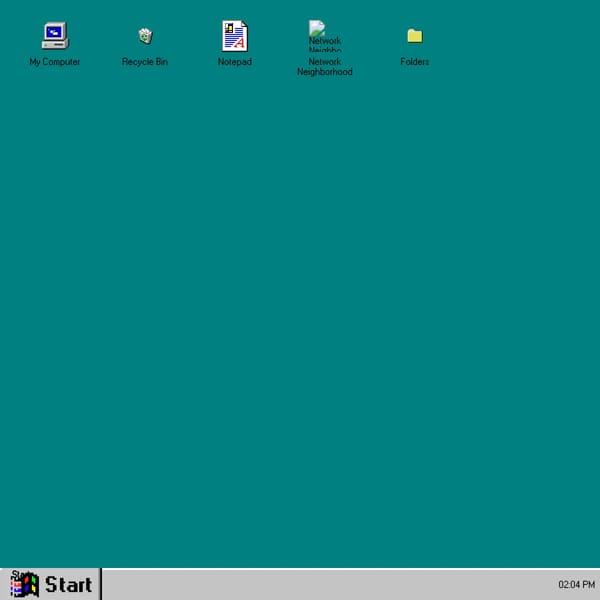 Windows 95 Simulator