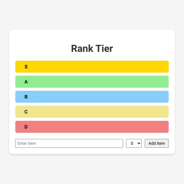 Rank Tier