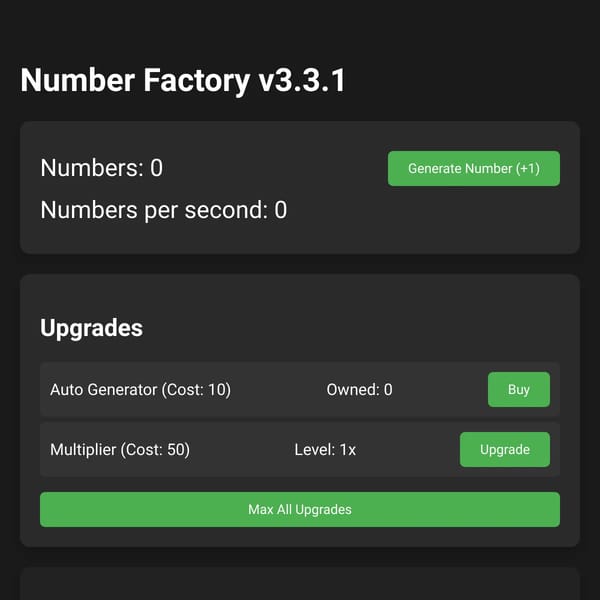 Number Factory