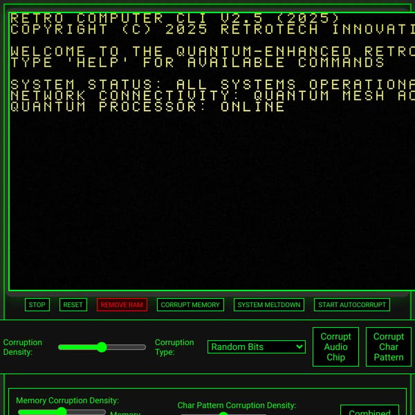 1980s Computer Emulator