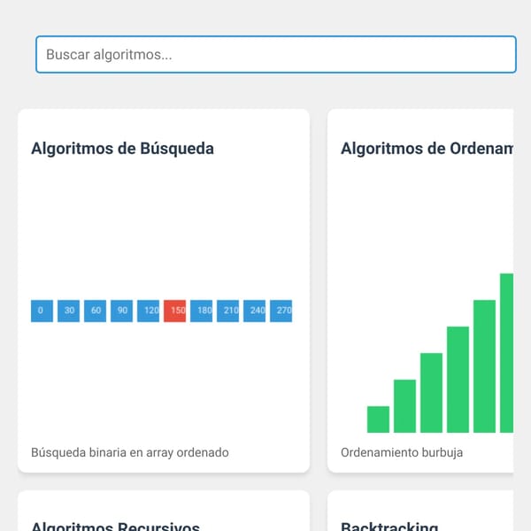 Visualización de Algoritmos