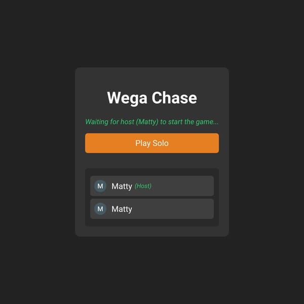An wega multiplayer game. | Released 