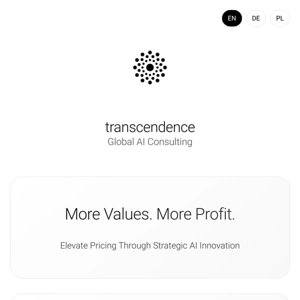 Transcendence AI Global Consulting