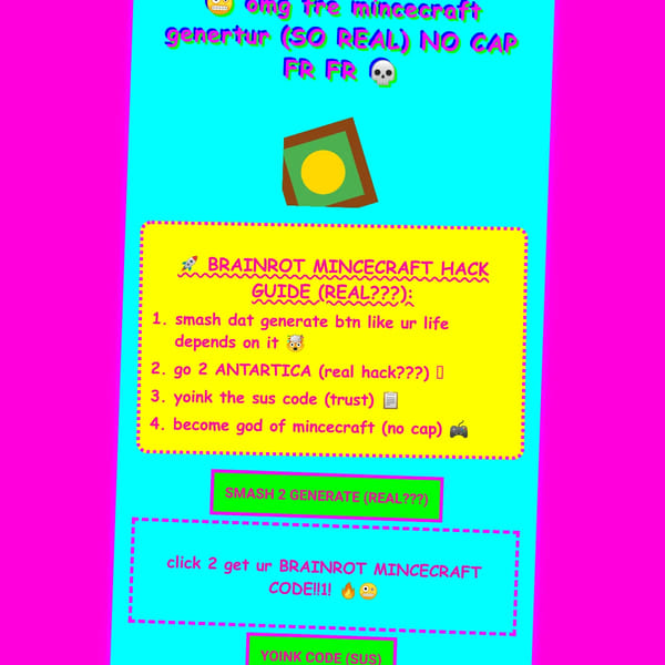 REL MINECRAF COD REEL 2019 NO VIRIS