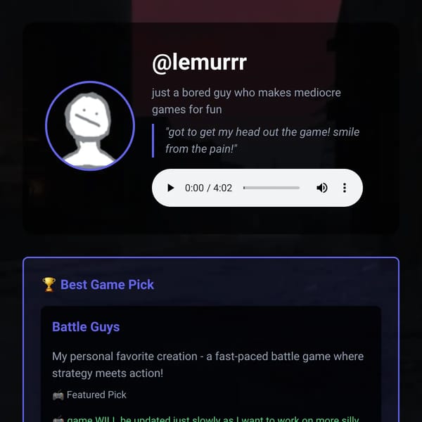 My Profile