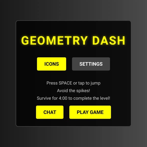 Geometry Dash Clone