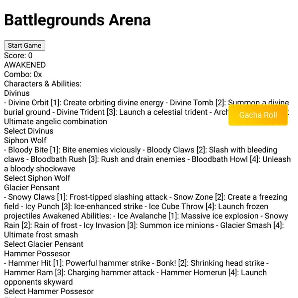 Simple Battlegrounds