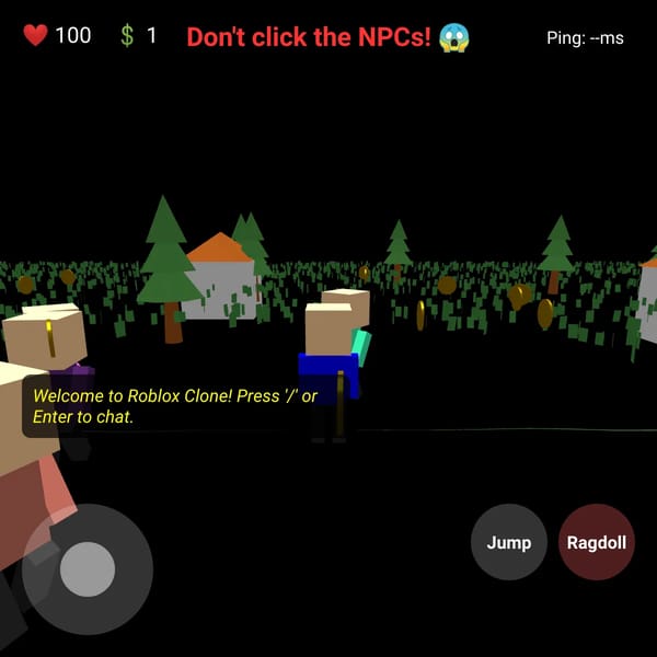 Mobile Roblox or keyboard support