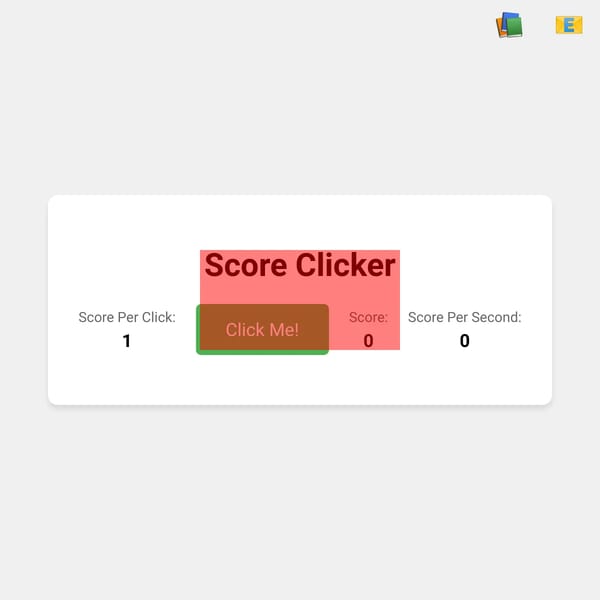 Very Normal Clicker Game