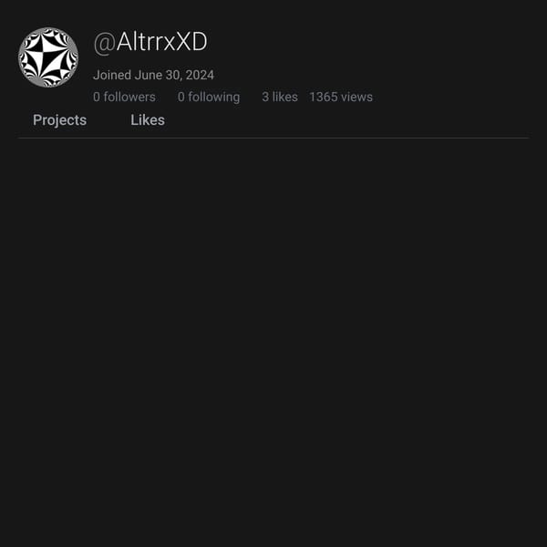 User Profile Page on Websim