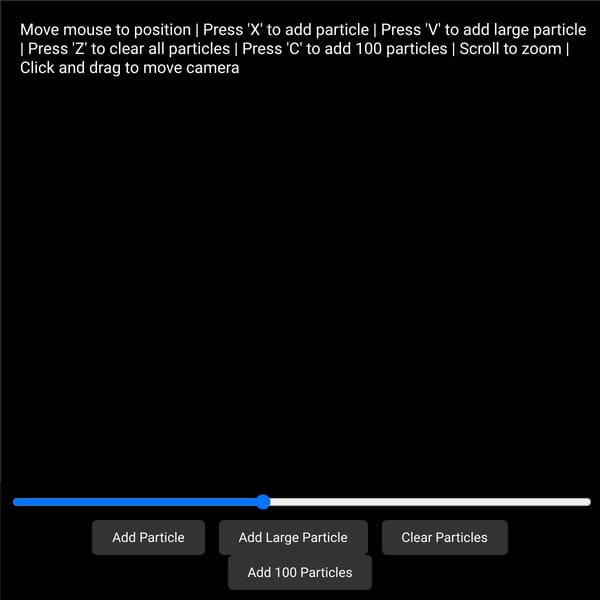 Gravity Particle Simulator