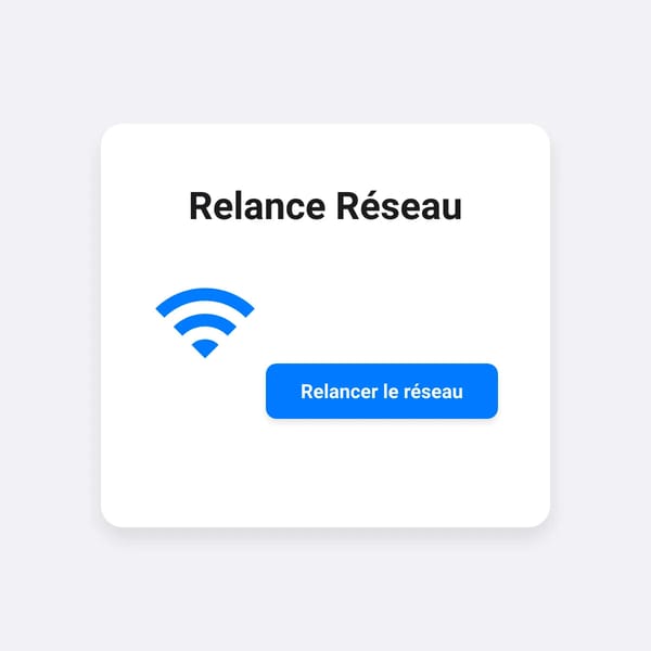 Relance Réseau