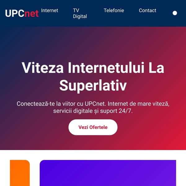 UPCnet Romania - Internet Service Provider