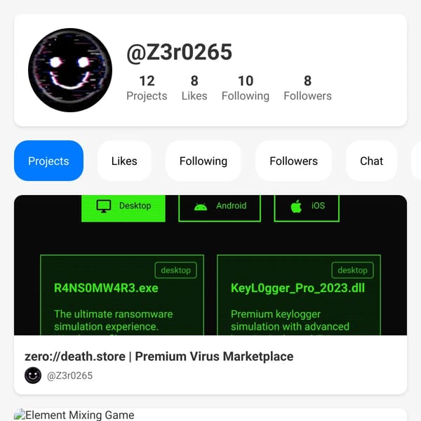 Z3R0265's Profile