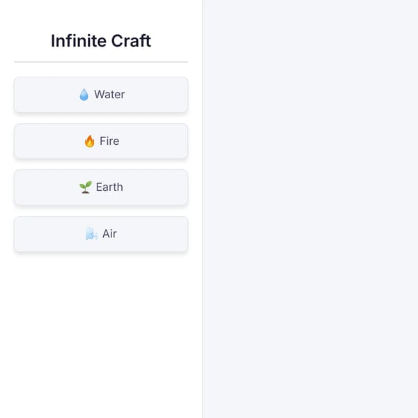 Infinite Craft