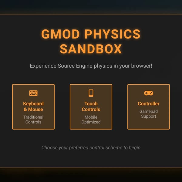 Gmod-Style Physics Sandbox