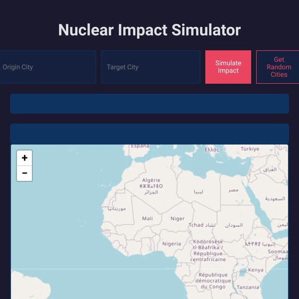 Nuclear Impact Simulator