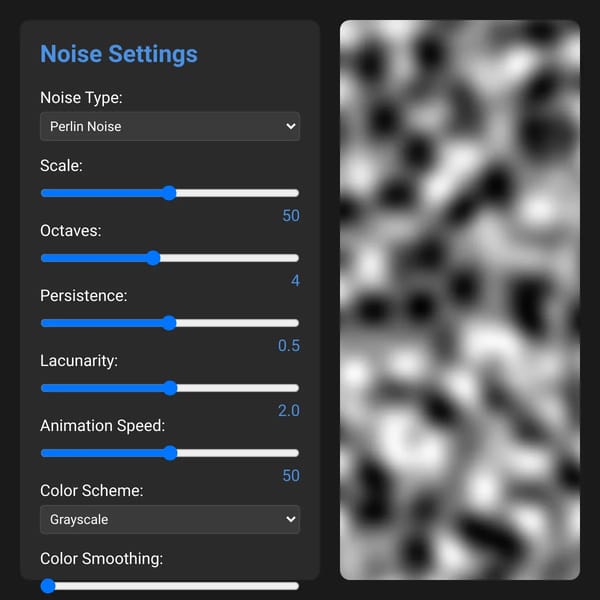 Perlin Noise Generator
