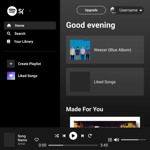 Spotify Clone
