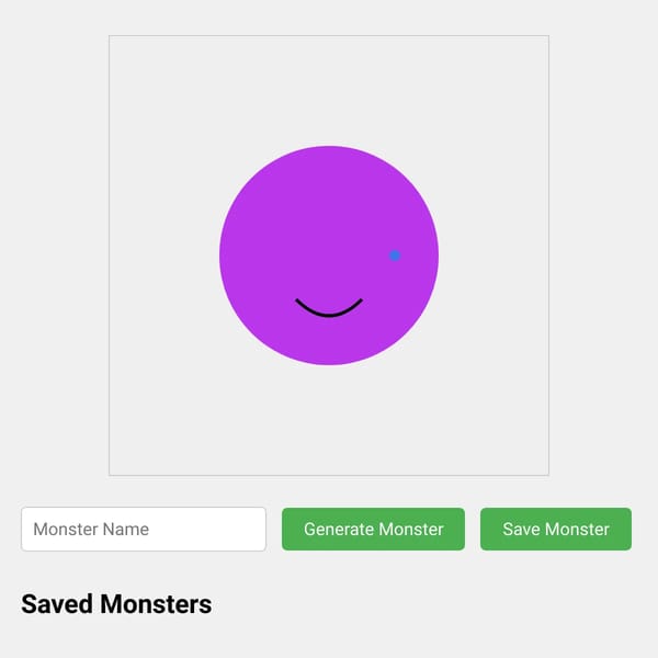 Infinite Monster Maker