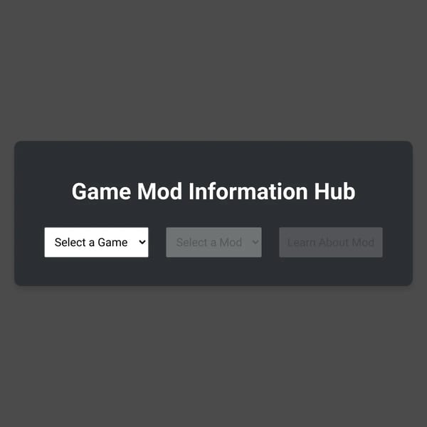 Minecraft Mod Explorer
