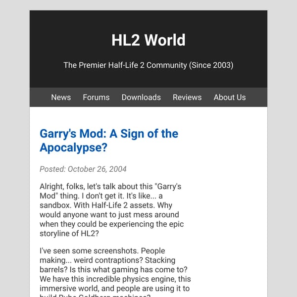 HL2 World - 2004