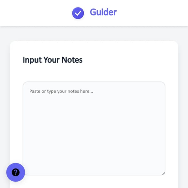 Guider AI - Study Smarter