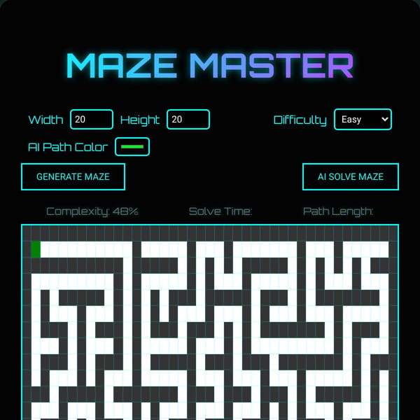 2D Maze Generator
