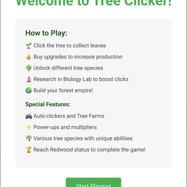 tree clicker
