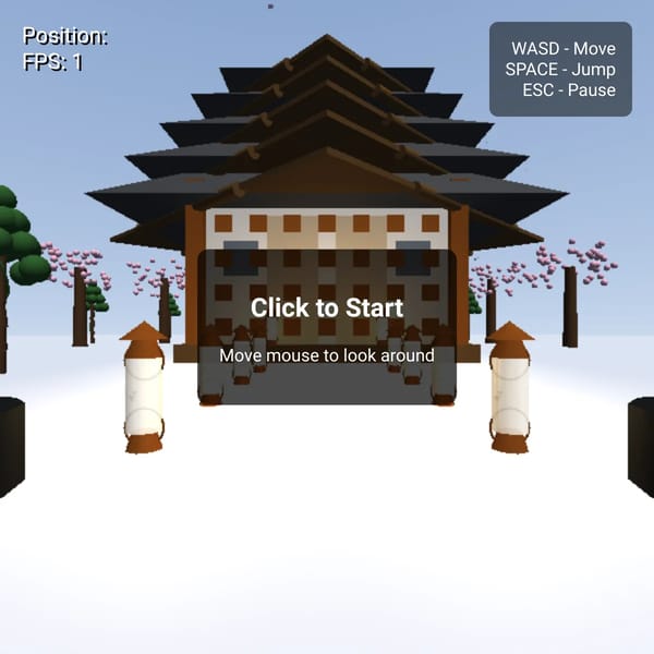 ⛩️🏮Temple Scene 🌸🏯