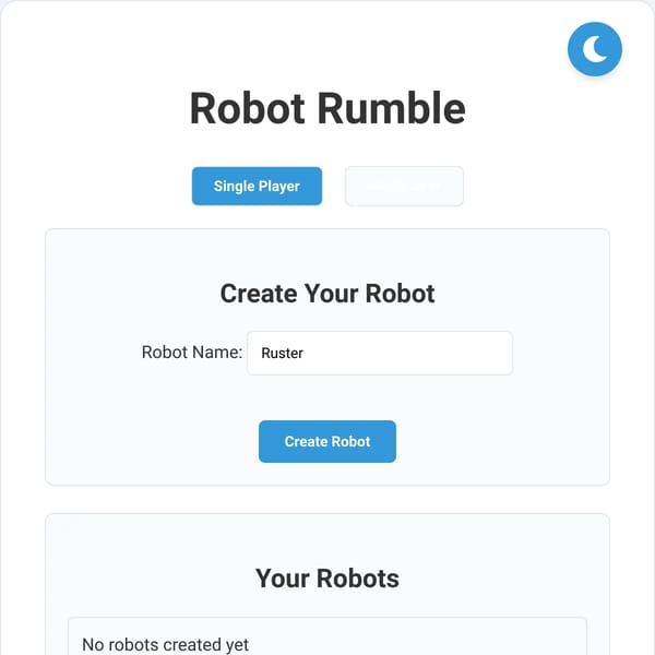 Robot Rumble!
