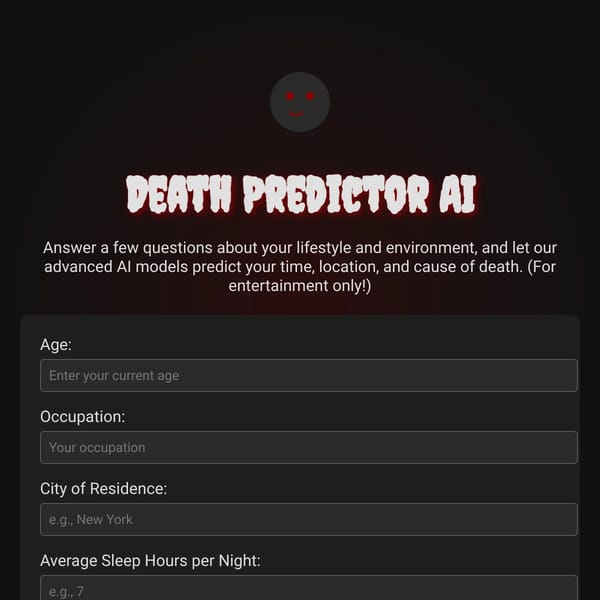 Death Prediction