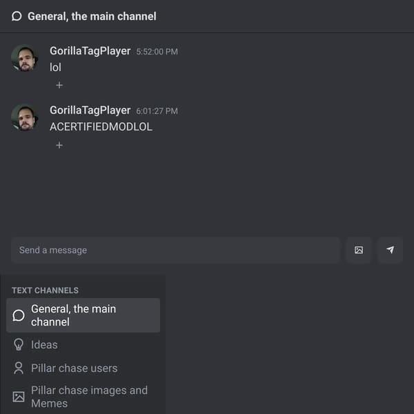 Pillar chase 2 chat
