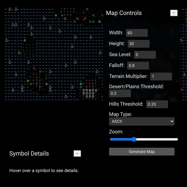 2D Map Generator