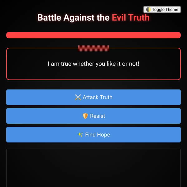 Battle Against the Evil Truth