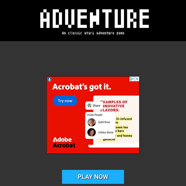 ADVENTURE (atari 2600 online game)