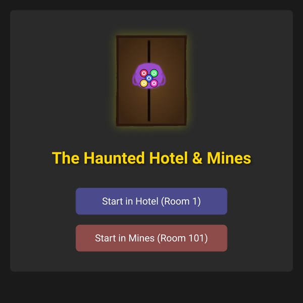The Haunted Hotel And Mines