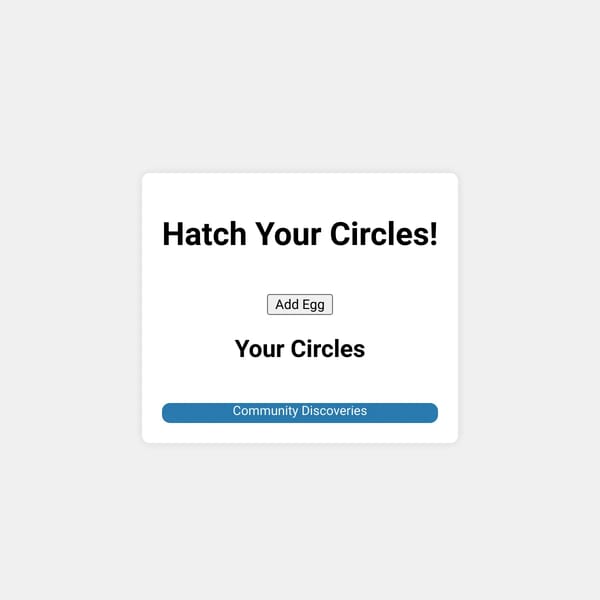 Hatch sum Circles [RNG]