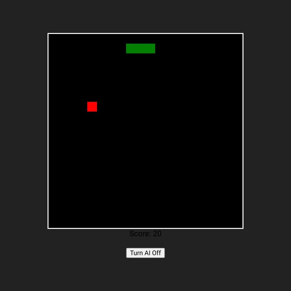 Snake Game But Its Played By Ai