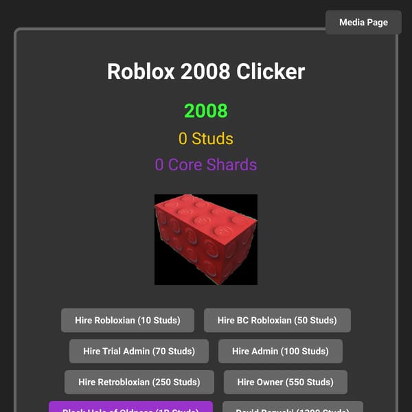 Roblox clicker