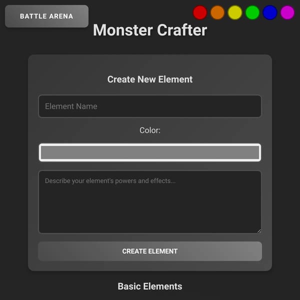 Monster Crafter *ALPHA*