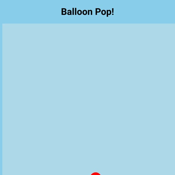 balloon pop game 2