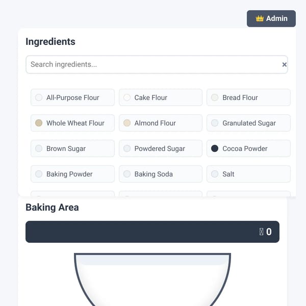 Cozy Bakery Game